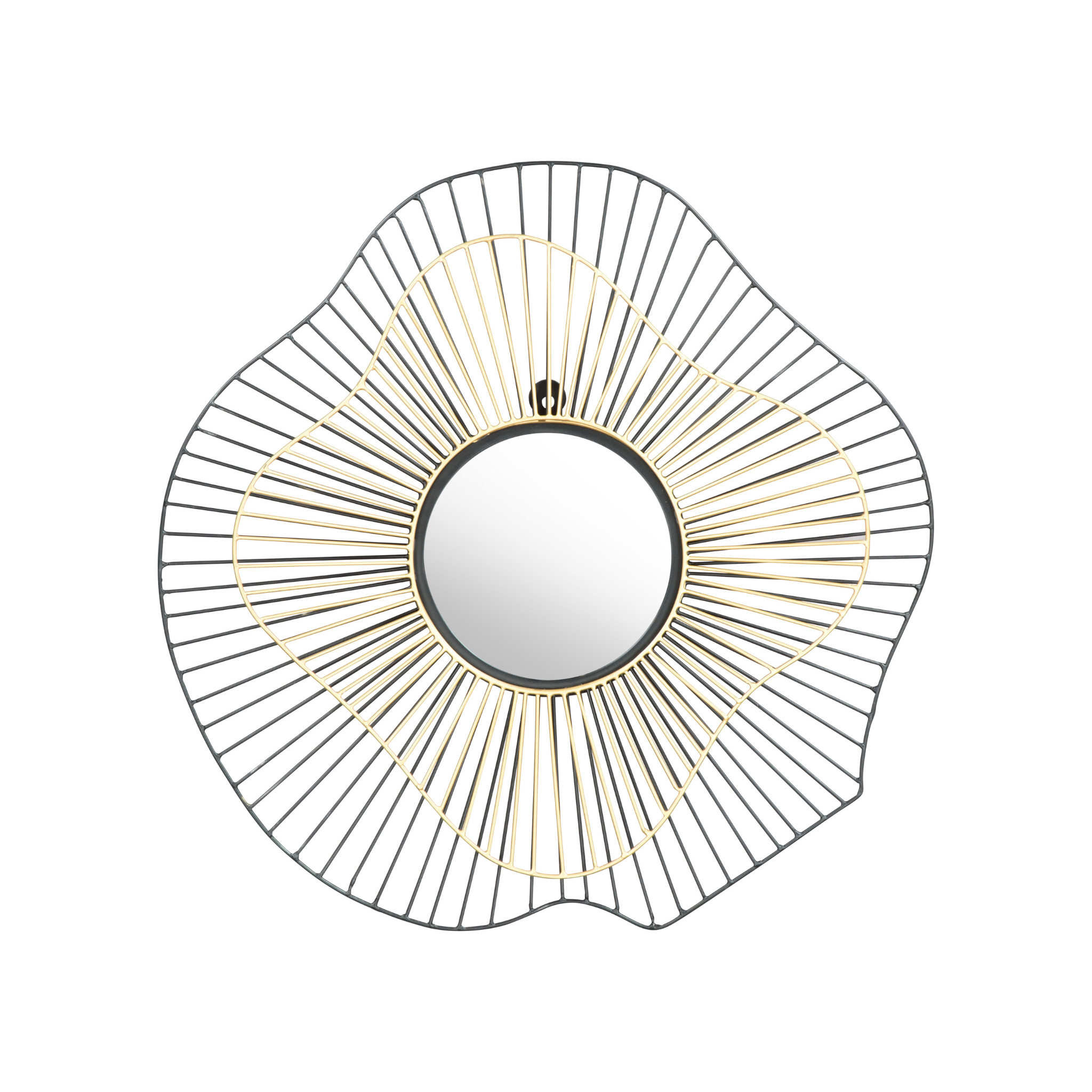 Espejo Comet con estructura metálica en forma de estrella