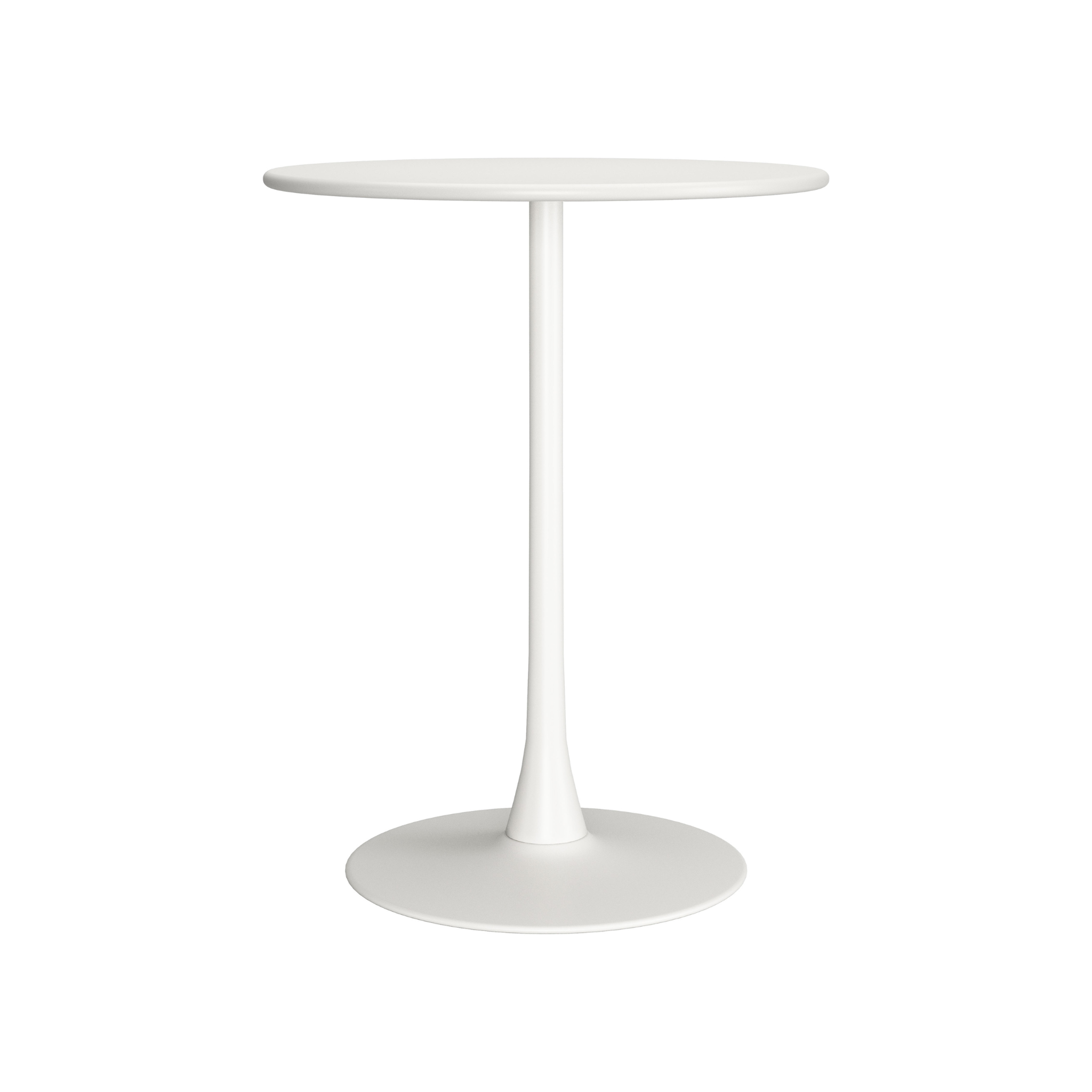 Mesa de Bar Saya blanca vista frontal