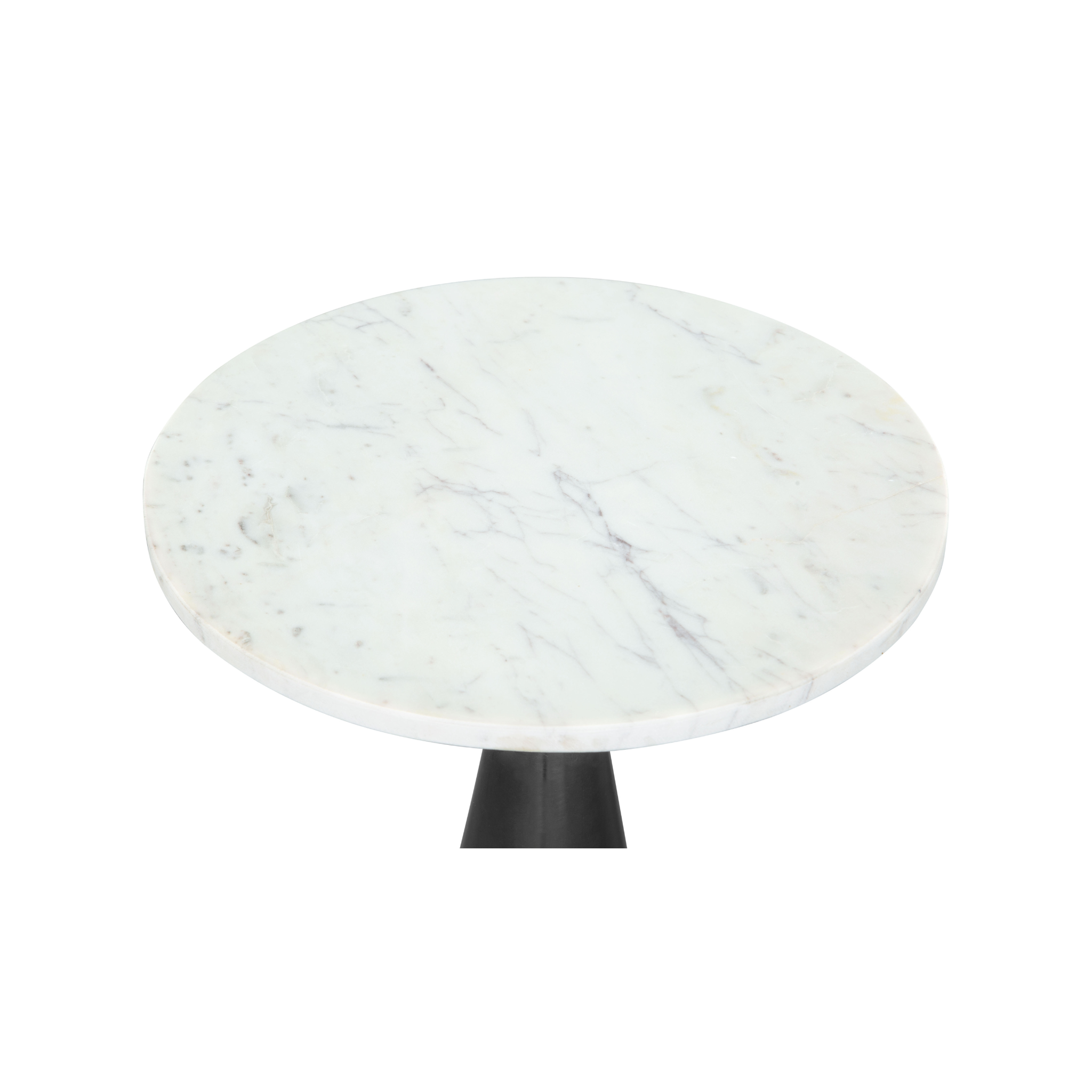 Detalle del mármol blanco natural con vetas grises