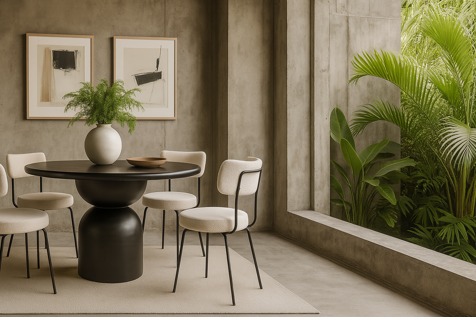 Silla de Comedor Blanca hero image