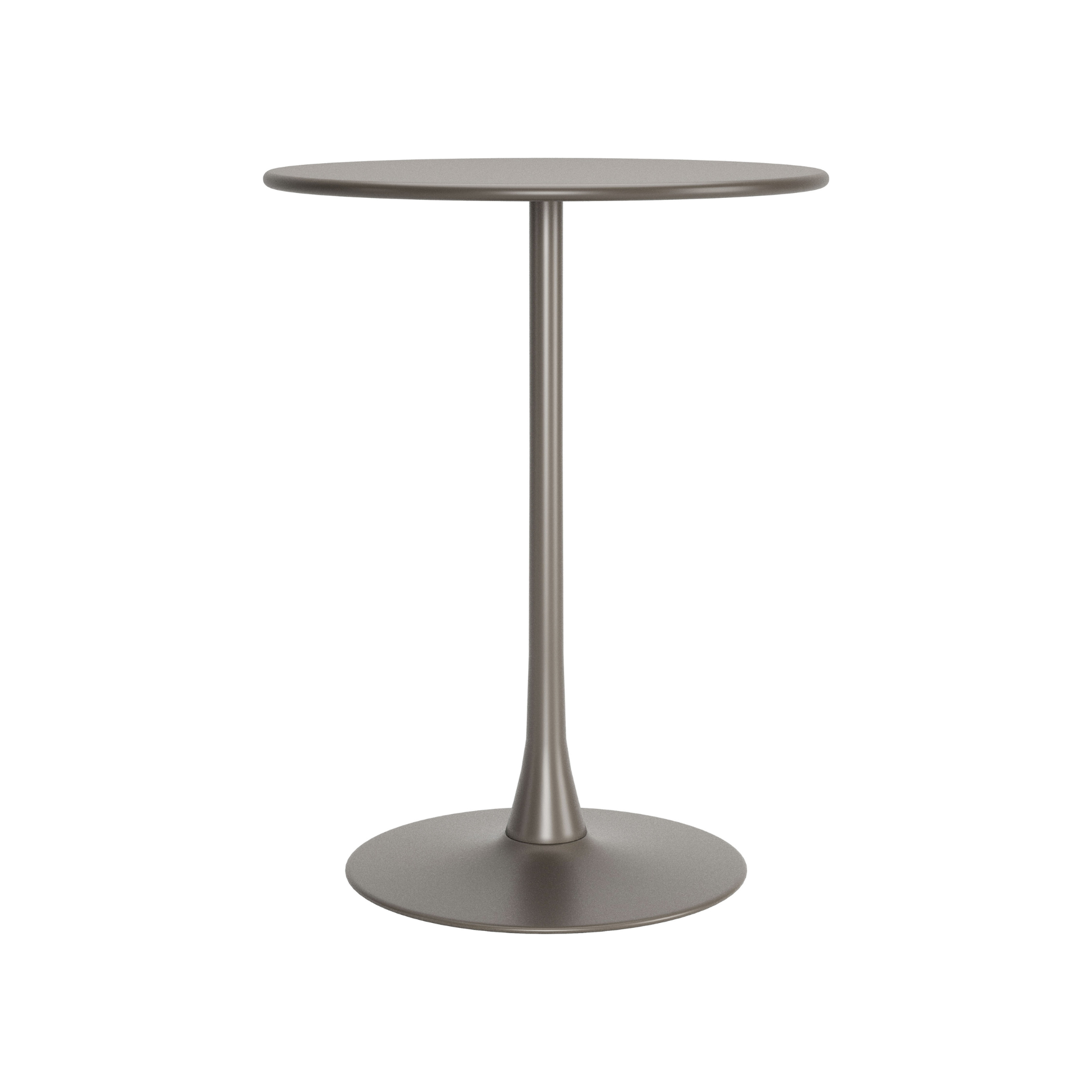 Mesa de Bar Saya en color taupe vista frontal